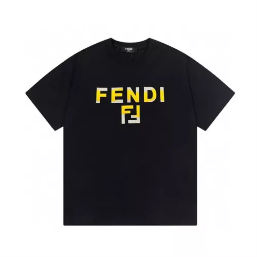 Fendi T-Shirts Short Sleeved For Unisex #1289750 $42.00 USD, Wholesale Replica Fendi T-Shirts