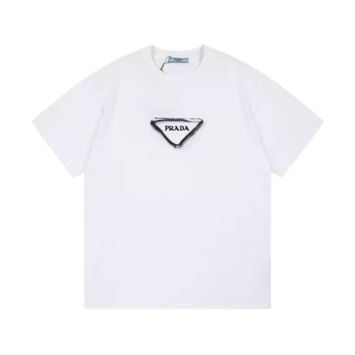 Prada T-Shirts Short Sleeved For Unisex #1289753 $45.00 USD, Wholesale Replica Prada T-Shirts