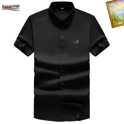 Balenciaga Shirts Short Sleeved For Men #1289780 $38.00 USD, Wholesale Replica Balenciaga Shirts