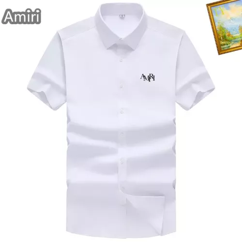 Amiri Shirts Short Sleeved For Men #1289782 $38.00 USD, Wholesale Replica Amiri Shirts