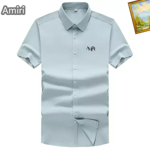 Amiri Shirts Short Sleeved For Men #1289783 $38.00 USD, Wholesale Replica Amiri Shirts