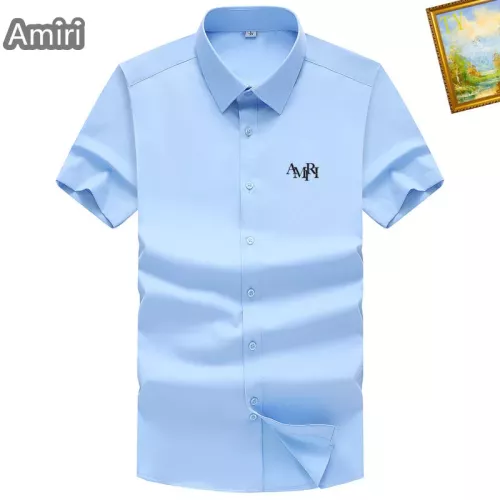 Amiri Shirts Short Sleeved For Men #1289784 $38.00 USD, Wholesale Replica Amiri Shirts