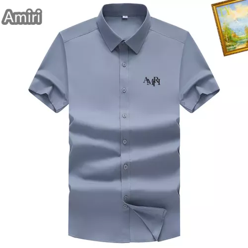 Amiri Shirts Short Sleeved For Men #1289785 $38.00 USD, Wholesale Replica Amiri Shirts