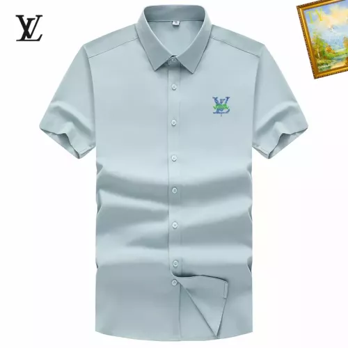 Louis Vuitton LV Shirts Short Sleeved For Men #1289788 $38.00 USD, Wholesale Replica Louis Vuitton LV Shirts