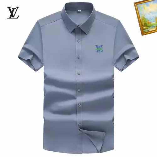 Louis Vuitton LV Shirts Short Sleeved For Men #1289790 $38.00 USD, Wholesale Replica Louis Vuitton LV Shirts