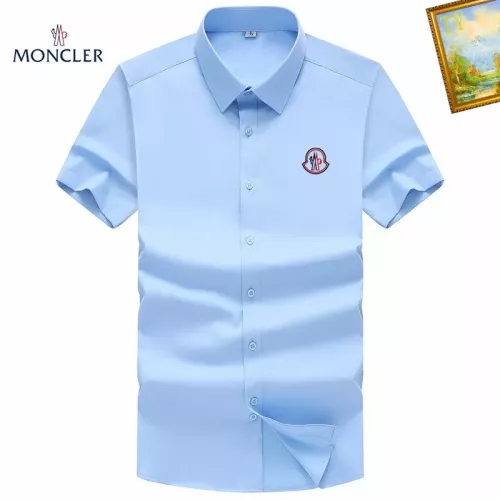 Moncler Shirts Short Sleeved For Men #1289793 $38.00 USD, Wholesale Replica Moncler Shirts