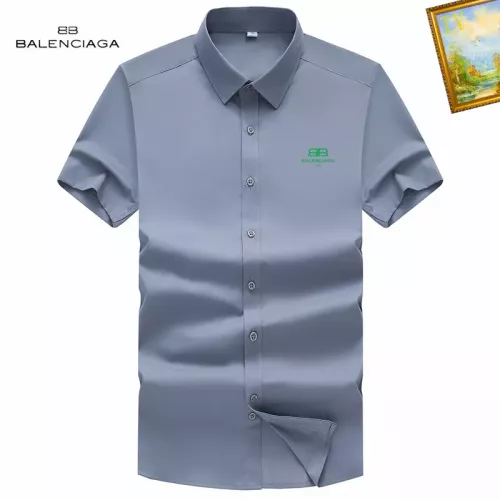 Balenciaga Shirts Short Sleeved For Men #1289814 $38.00 USD, Wholesale Replica Balenciaga Shirts