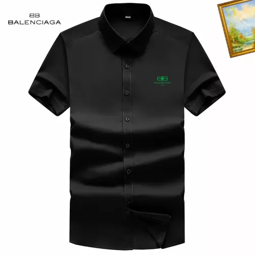 Balenciaga Shirts Short Sleeved For Men #1289815 $38.00 USD, Wholesale Replica Balenciaga Shirts