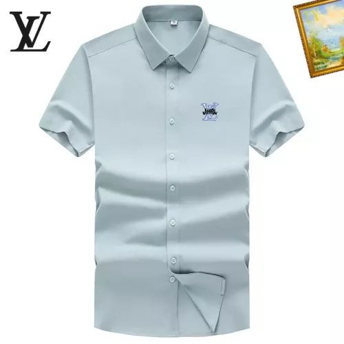 Louis Vuitton LV Shirts Short Sleeved For Men #1289822 $38.00 USD, Wholesale Replica Louis Vuitton LV Shirts