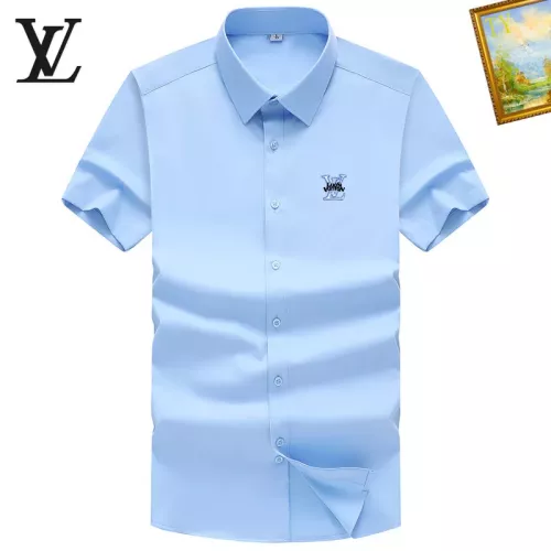 Louis Vuitton LV Shirts Short Sleeved For Men #1289823 $38.00 USD, Wholesale Replica Louis Vuitton LV Shirts