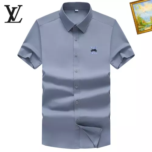 Louis Vuitton LV Shirts Short Sleeved For Men #1289824 $38.00 USD, Wholesale Replica Louis Vuitton LV Shirts