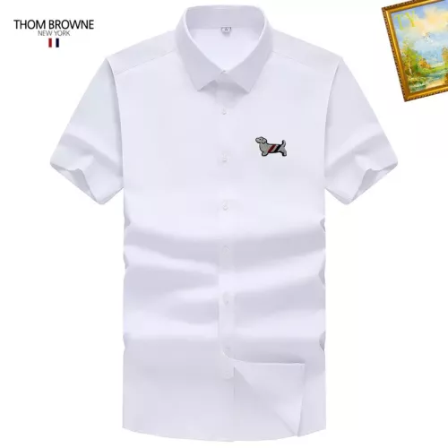 Thom Browne TB Shirts Short Sleeved For Men #1289831 $38.00 USD, Wholesale Replica Thom Browne TB Shirts