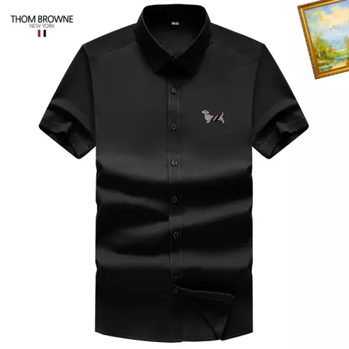 Thom Browne TB Shirts Short Sleeved For Men #1289835 $38.00 USD, Wholesale Replica Thom Browne TB Shirts