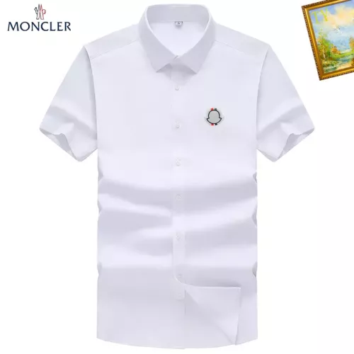 Moncler Shirts Short Sleeved For Men #1289841 $38.00 USD, Wholesale Replica Moncler Shirts