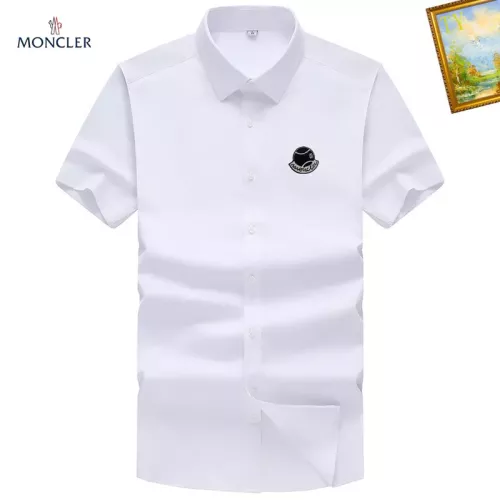 Moncler Shirts Short Sleeved For Men #1289846 $38.00 USD, Wholesale Replica Moncler Shirts