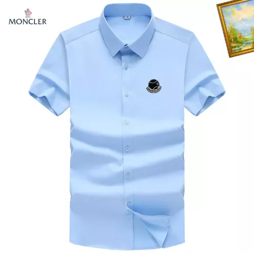 Moncler Shirts Short Sleeved For Men #1289848 $38.00 USD, Wholesale Replica Moncler Shirts