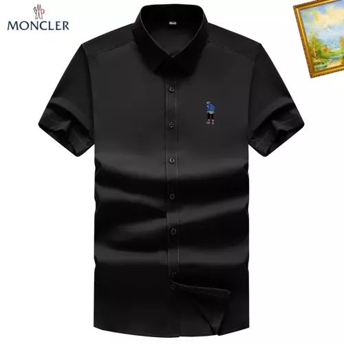 Moncler Shirts Short Sleeved For Men #1289855 $38.00 USD, Wholesale Replica Moncler Shirts