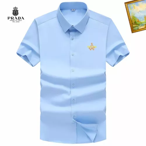 Prada Shirts Short Sleeved For Men #1289862 $38.00 USD, Wholesale Replica Prada Shirts