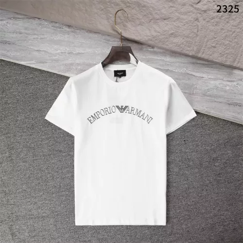 Armani T-Shirts Short Sleeved For Men #1289886 $32.00 USD, Wholesale Replica Armani T-Shirts