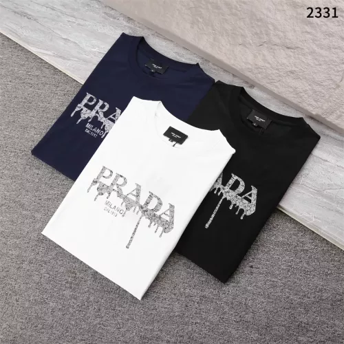 Replica Prada T-Shirts Short Sleeved For Men #1289898 $32.00 USD for Wholesale