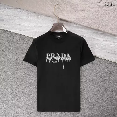 Prada T-Shirts Short Sleeved For Men #1289900 $32.00 USD, Wholesale Replica Prada T-Shirts