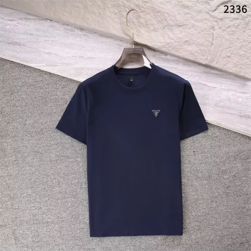 Prada T-Shirts Short Sleeved For Men #1289916 $32.00 USD, Wholesale Replica Prada T-Shirts