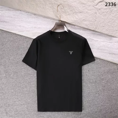 Prada T-Shirts Short Sleeved For Men #1289917 $32.00 USD, Wholesale Replica Prada T-Shirts