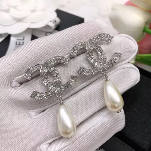 Replica Chanel Earrings For Women #1290150 $27.00 USD for Wholesale