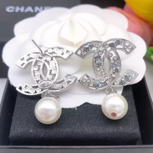 Replica Chanel Earrings For Women #1290153 $29.00 USD for Wholesale