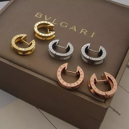 Replica Bvlgari Earrings For Women #1290194 $25.00 USD for Wholesale