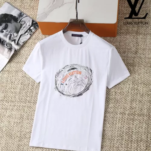 Louis Vuitton LV T-Shirts Short Sleeved For Men #1290280 $38.00 USD, Wholesale Replica Louis Vuitton LV T-Shirts