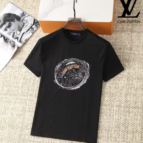 Louis Vuitton LV T-Shirts Short Sleeved For Men #1290282 $38.00 USD, Wholesale Replica Louis Vuitton LV T-Shirts