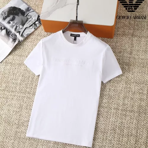 Armani T-Shirts Short Sleeved For Men #1290285 $38.00 USD, Wholesale Replica Armani T-Shirts