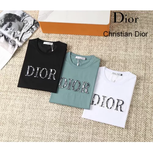 Replica Christian Dior T-Shirts Short Sleeved For Men #1290293 $38.00 USD for Wholesale