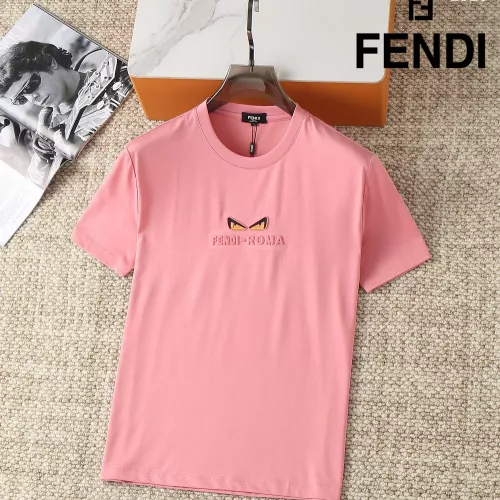 Fendi T-Shirts Short Sleeved For Men #1290300 $38.00 USD, Wholesale Replica Fendi T-Shirts