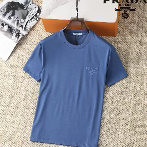 Prada T-Shirts Short Sleeved For Men #1290304 $38.00 USD, Wholesale Replica Prada T-Shirts