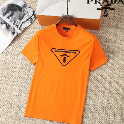 Prada T-Shirts Short Sleeved For Men #1290310 $38.00 USD, Wholesale Replica Prada T-Shirts