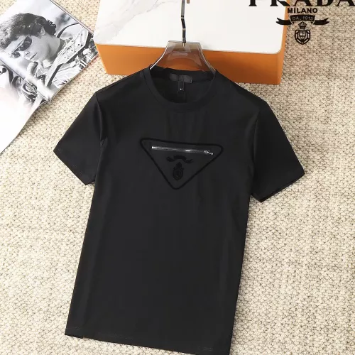 Prada T-Shirts Short Sleeved For Men #1290313 $38.00 USD, Wholesale Replica Prada T-Shirts