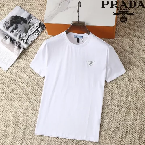 Prada T-Shirts Short Sleeved For Men #1290314 $38.00 USD, Wholesale Replica Prada T-Shirts