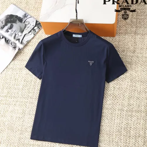 Prada T-Shirts Short Sleeved For Men #1290315 $38.00 USD, Wholesale Replica Prada T-Shirts