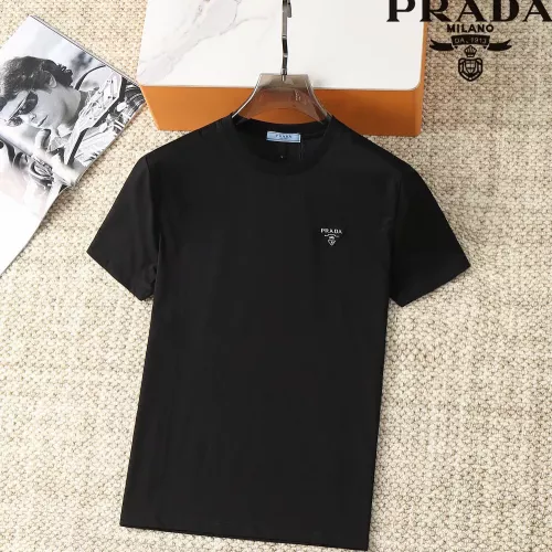 Prada T-Shirts Short Sleeved For Men #1290316 $38.00 USD, Wholesale Replica Prada T-Shirts