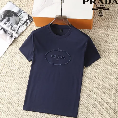 Prada T-Shirts Short Sleeved For Men #1290322 $38.00 USD, Wholesale Replica Prada T-Shirts