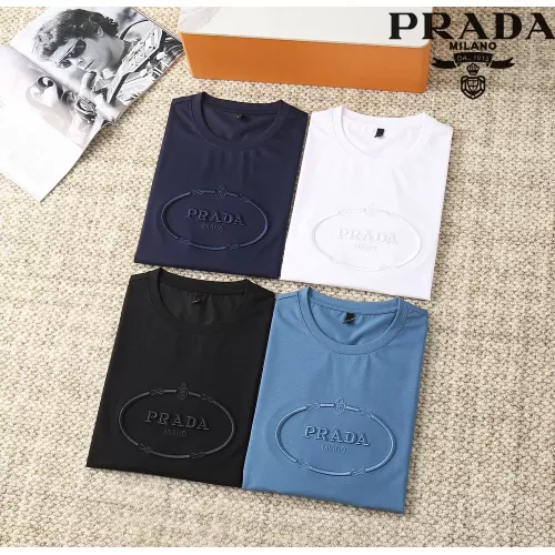 Replica Prada T-Shirts Short Sleeved For Men #1290322 $38.00 USD for Wholesale