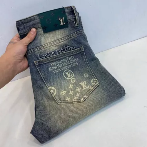 Louis Vuitton LV Jeans For Men #1290362 $48.00 USD, Wholesale Replica Louis Vuitton LV Jeans