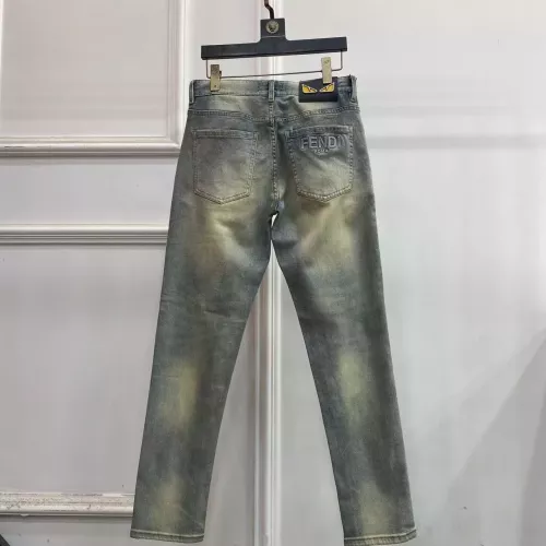 Replica Fendi Jeans For Men #1290363 $48.00 USD for Wholesale