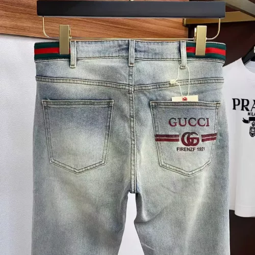 Replica Gucci Jeans For Men #1290364 $48.00 USD for Wholesale