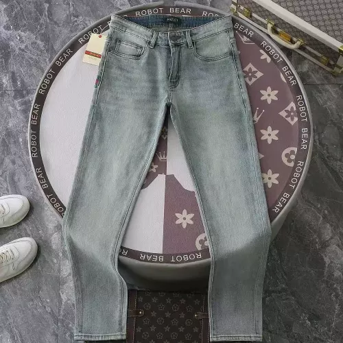 Replica Gucci Jeans For Men #1290366 $48.00 USD for Wholesale