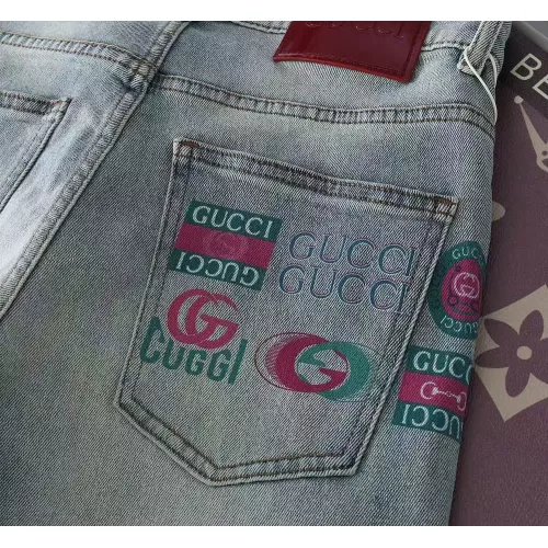 Replica Gucci Jeans For Men #1290366 $48.00 USD for Wholesale