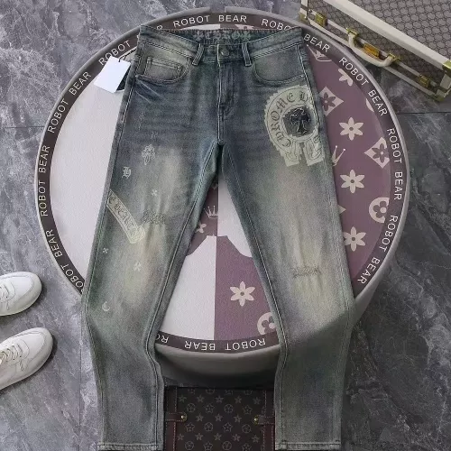 Chrome Hearts Jeans For Men #1290369 $48.00 USD, Wholesale Replica Chrome Hearts Jeans