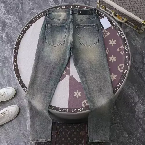 Replica Chrome Hearts Jeans For Men #1290369 $48.00 USD for Wholesale